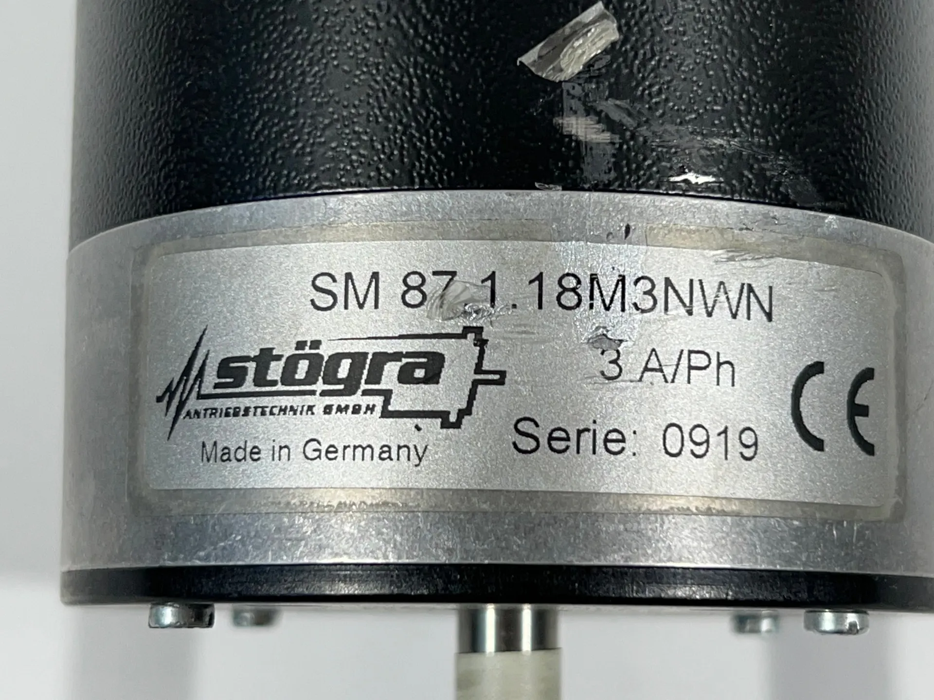 Stogra SM87.1.18M3NWN Stepper Motor – 2-Phase Hybrid, NEMA 34, High Torque - Thumbnail 5