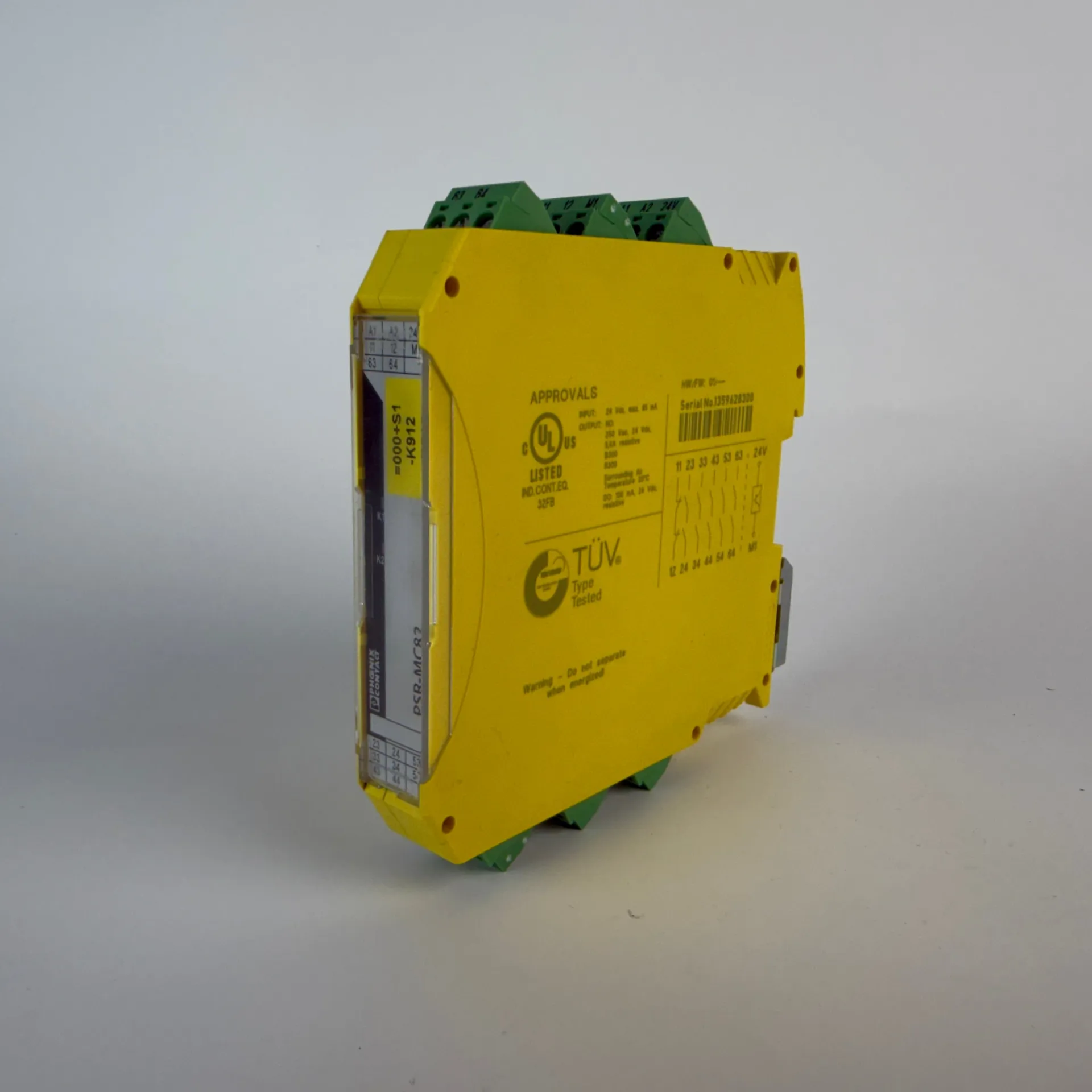 Phoenix Contact PSR-MC82-5NO-1NC-1DO-24DC-SC Safety Relay Module SIL3 - Thumbnail 4