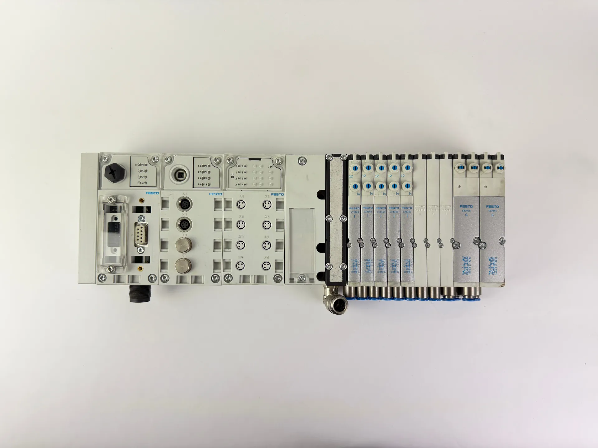 Festo CPX-AB-8-M8 Valve Terminal Assembly MPA1-FB-EMS-8 Pneumatic Valve Manifold - Image 1