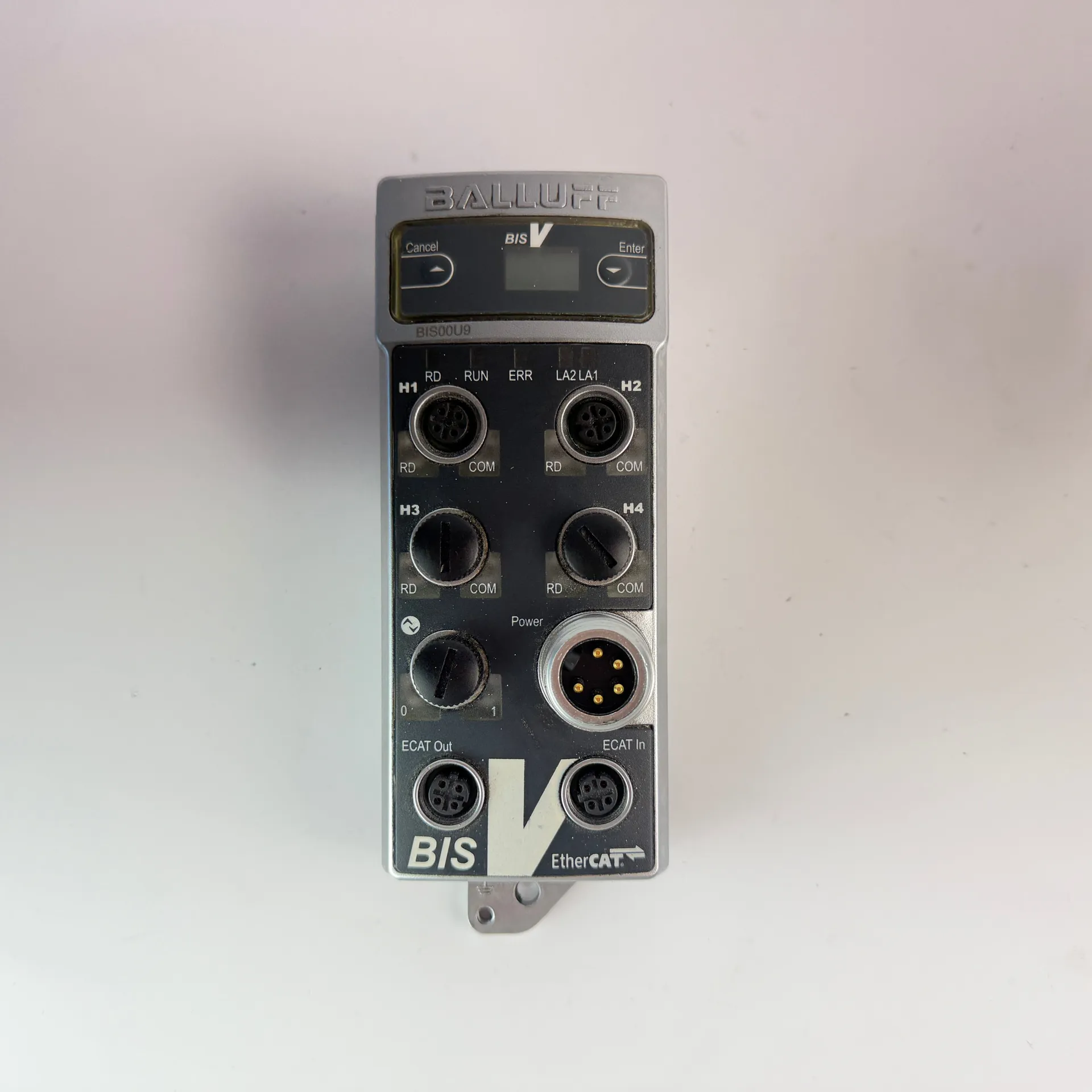 1x BALLUFF BIS00U9 BIS V-6110-063-C002 RFID Evaluation Unit EtherCAT + Cable - Image 1