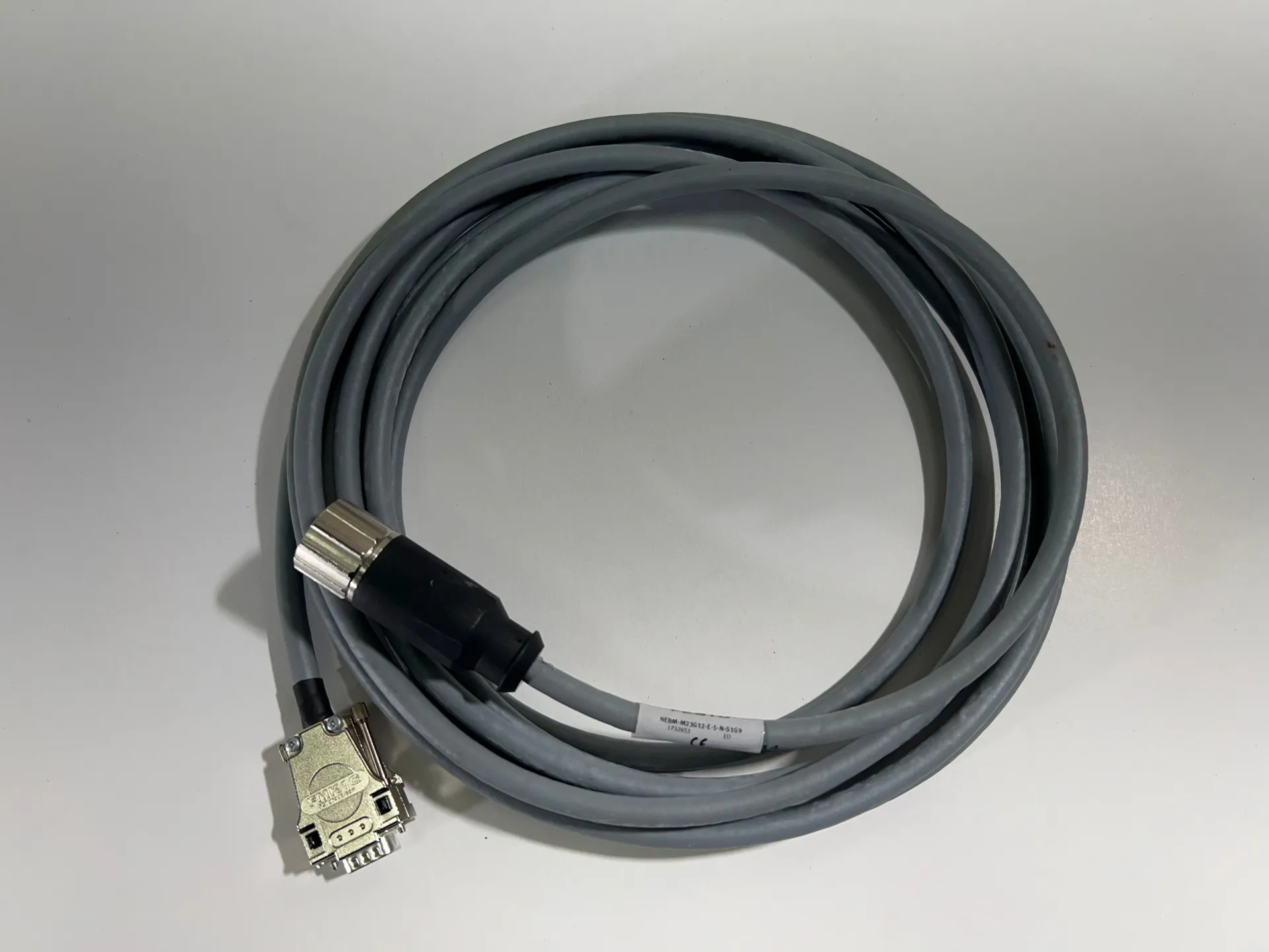 Festo NEBM-M23G12-E-5-N-S1G9 Resolver Cable 1732653 - Thumbnail 2