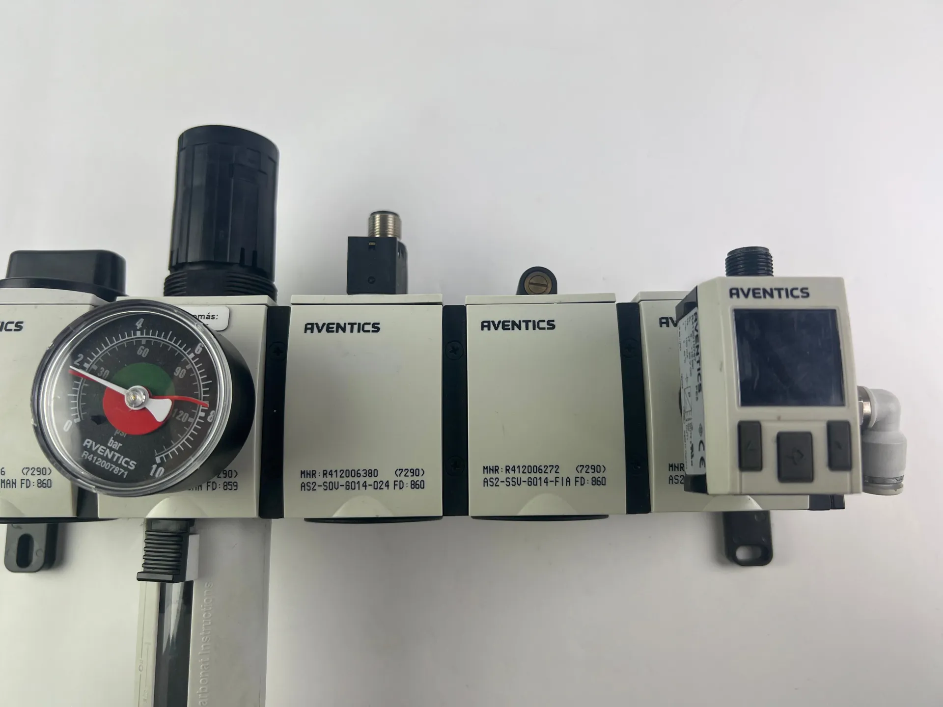 Aventics R412006256 R412006175 R412006380 R412006272 R412006250 + R412010767 Pressure Regulating Valves - Thumbnail 4