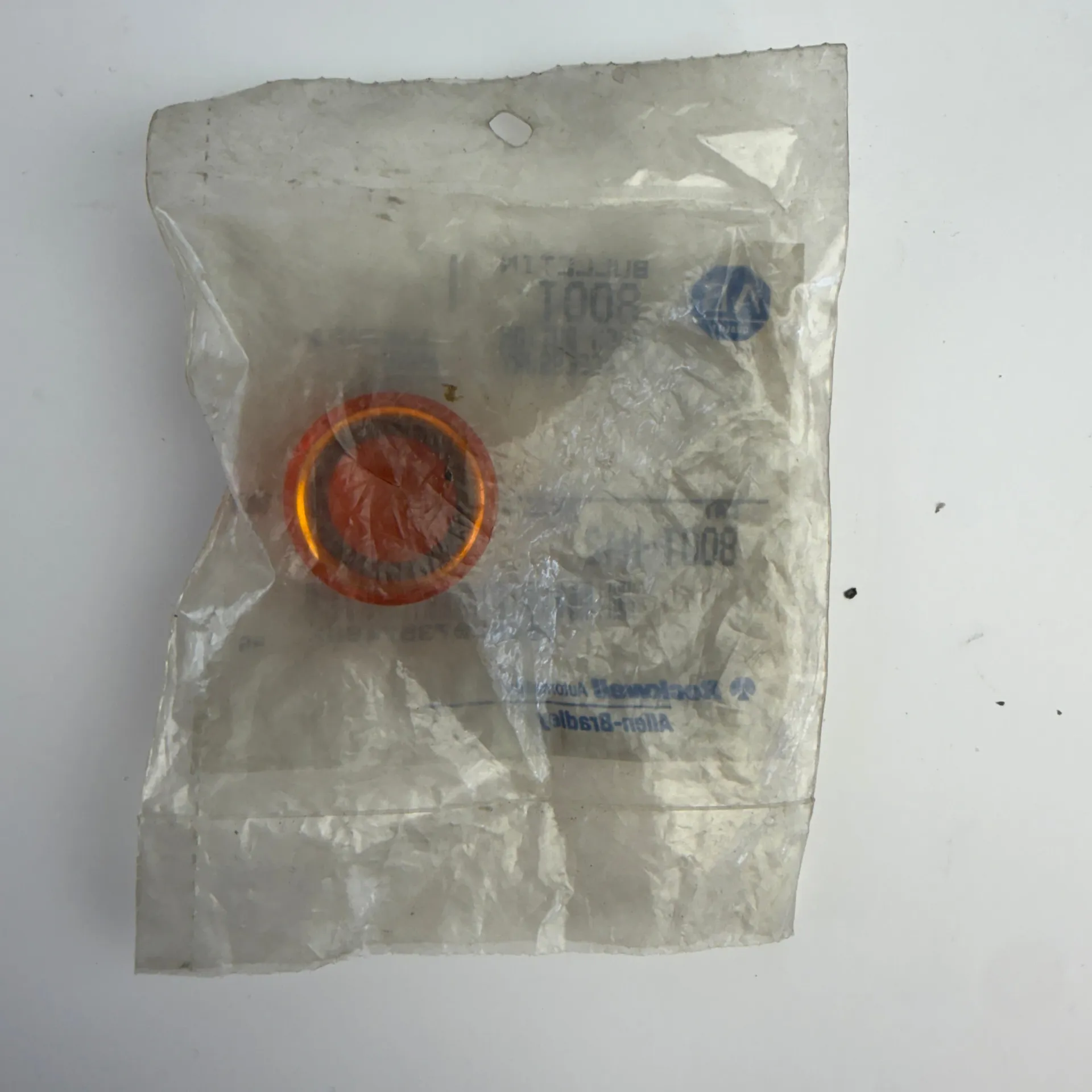 Allen-Bradley 800T-N42 Amber Push-to-Test Pilot Light Cap 30mm NOS - Thumbnail 2