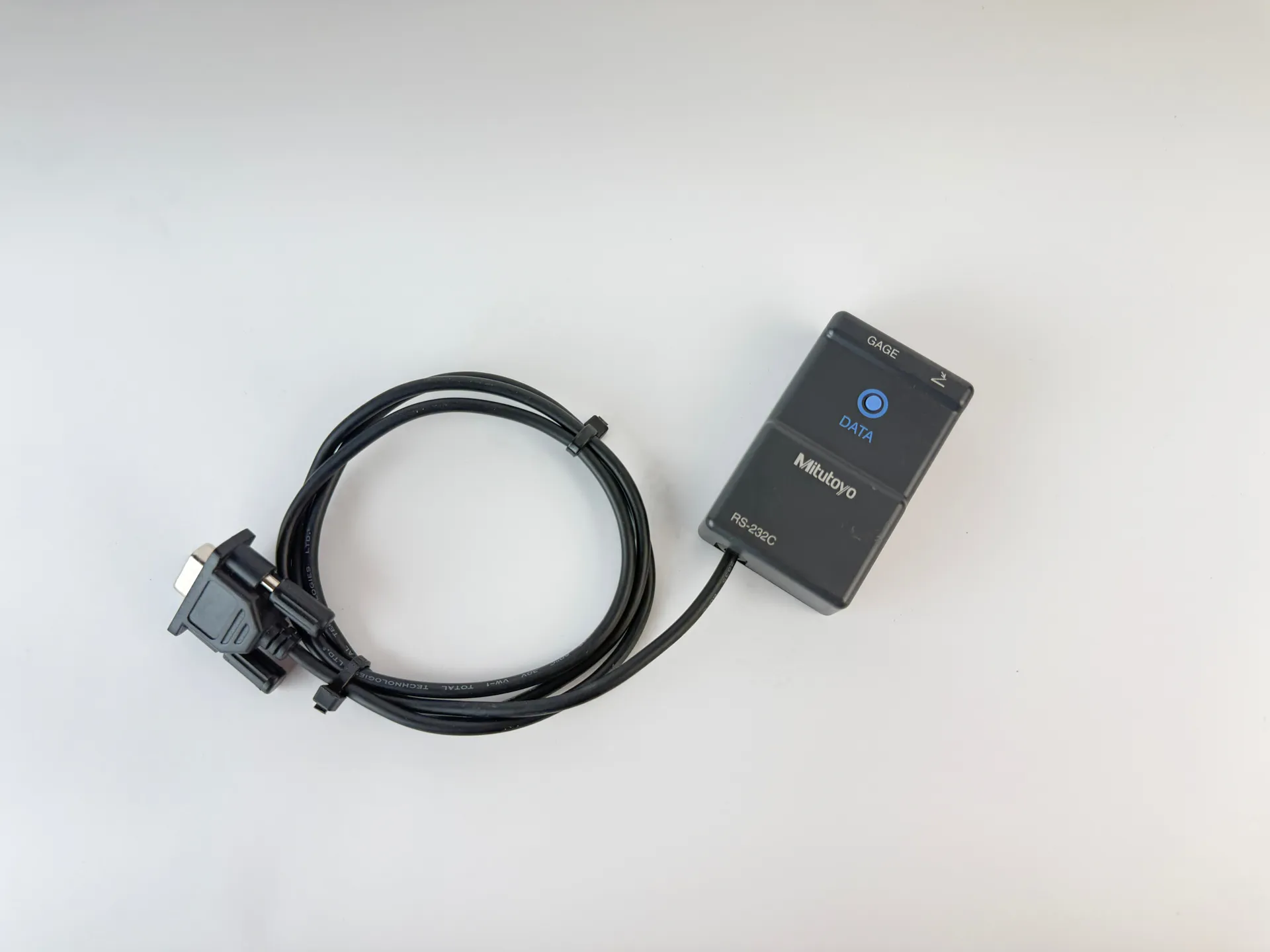 Mitutoyo 264-007 IT-007R RS-232C Input Tool Digimatic SPC Interface 1m Cable - Image 1