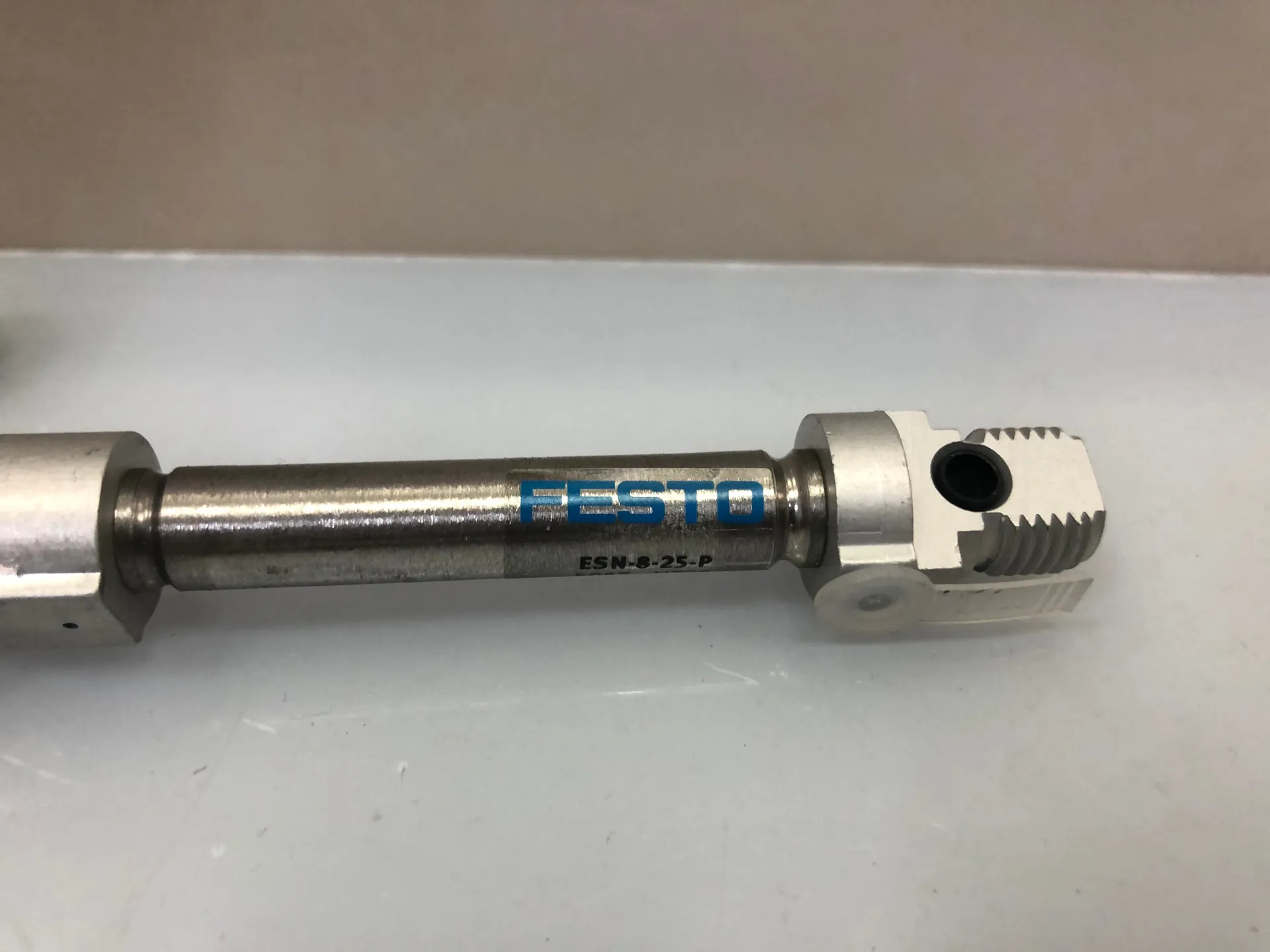 1x FESTO ESN-8-25-P Single-acting Cylinder ESN825P - Image 1
