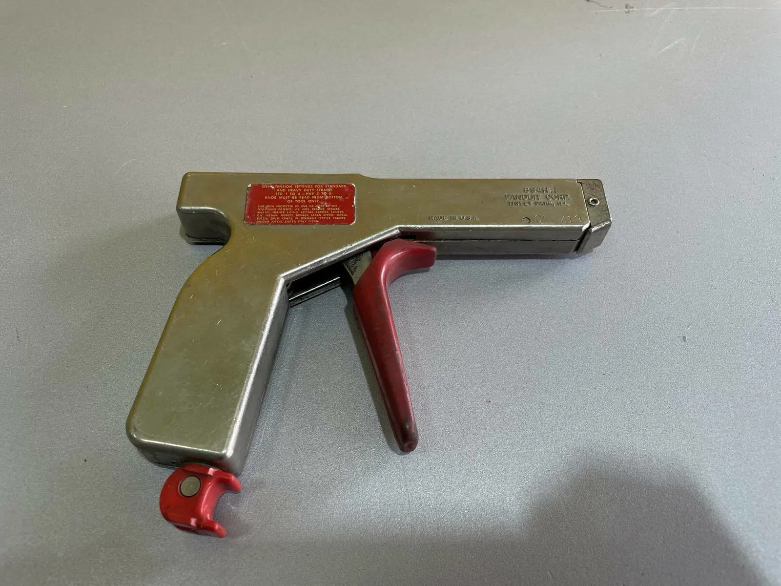 Panduit GS4H Cable Tie Tensioning and Cut-Off Tool - Thumbnail 3