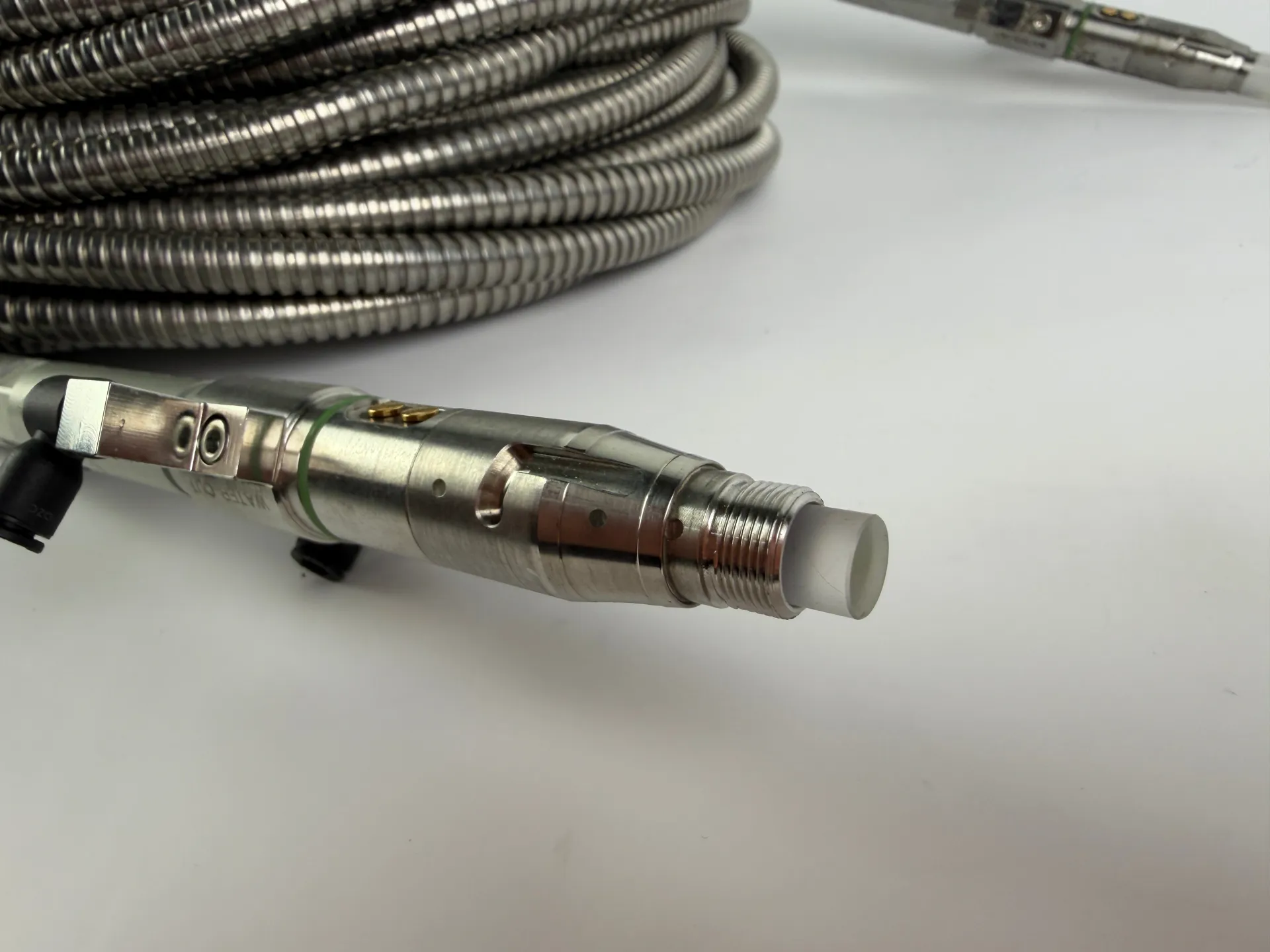 High Power Laser Fiber Optic Delivery Cable Armored Water Cooled Industrial - Thumbnail 6