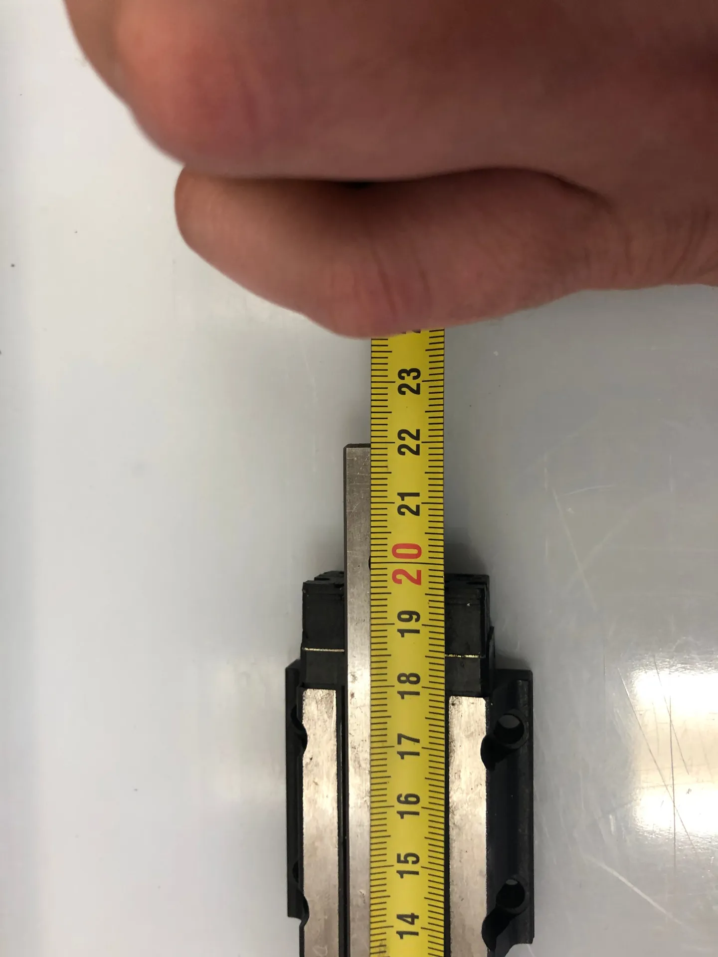 THK SHS15C Linear Guide – 2 Blocks on 220mm Rail | SHS15 Precision Slide System - Thumbnail 4