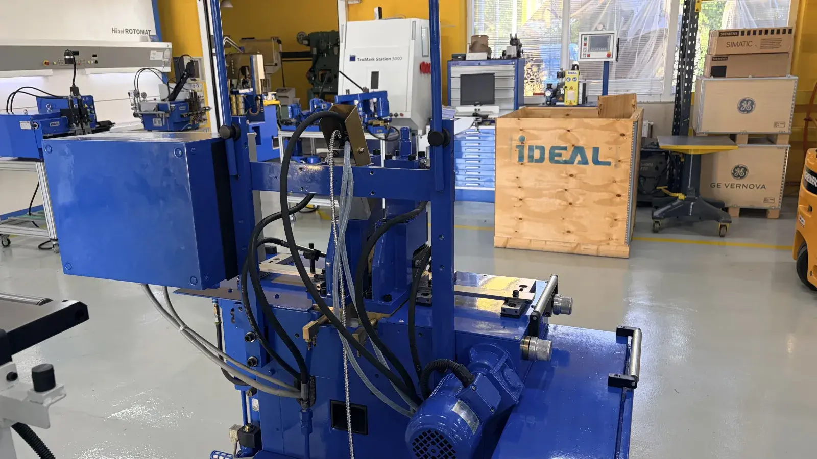 iDEAL BAS 120 Band Saw Blade Welder, Blades 25-120 mm, Hydraulic Clamping - Thumbnail 14