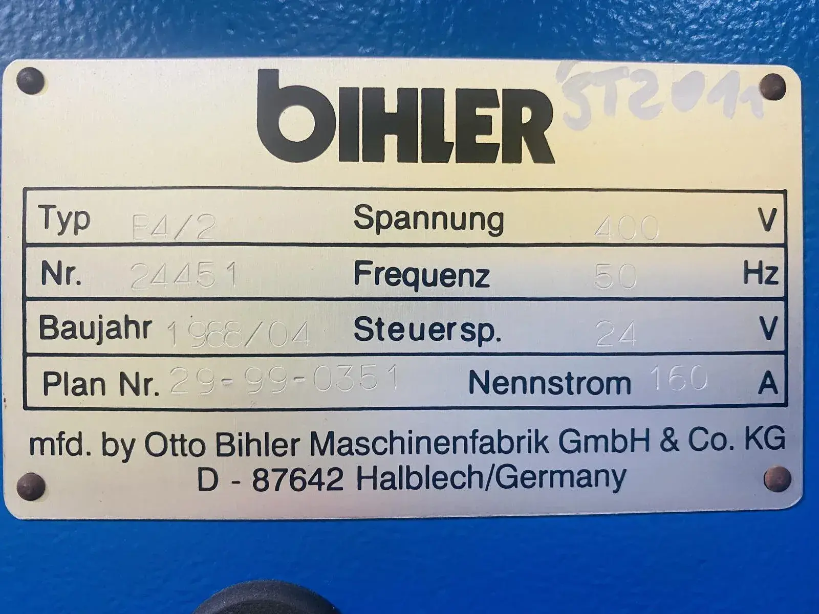 Bihler B4/2 Resistance Welding Control with ET50.6 Welding Head (Ref. 10026) - Thumbnail 6
