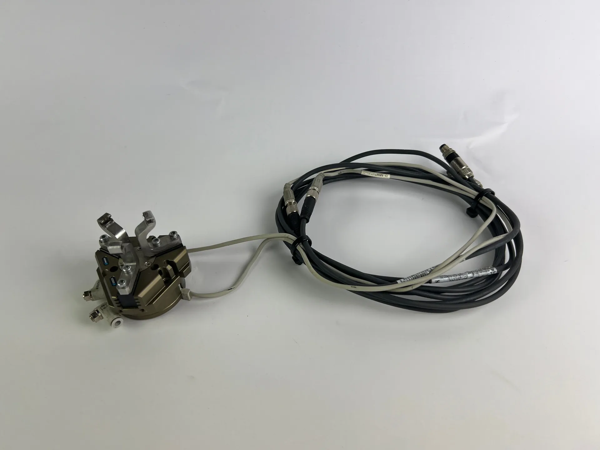 Schunk PZN 50/1 Pneumatic Centric Gripper 303309 355N 4mm + 2 Sensors 240cm - Image 1