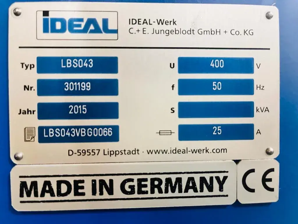 iDEAL LBS 043 Automatic TIG Coil Joining Machine, Strip 15-80 mm - Thumbnail 6