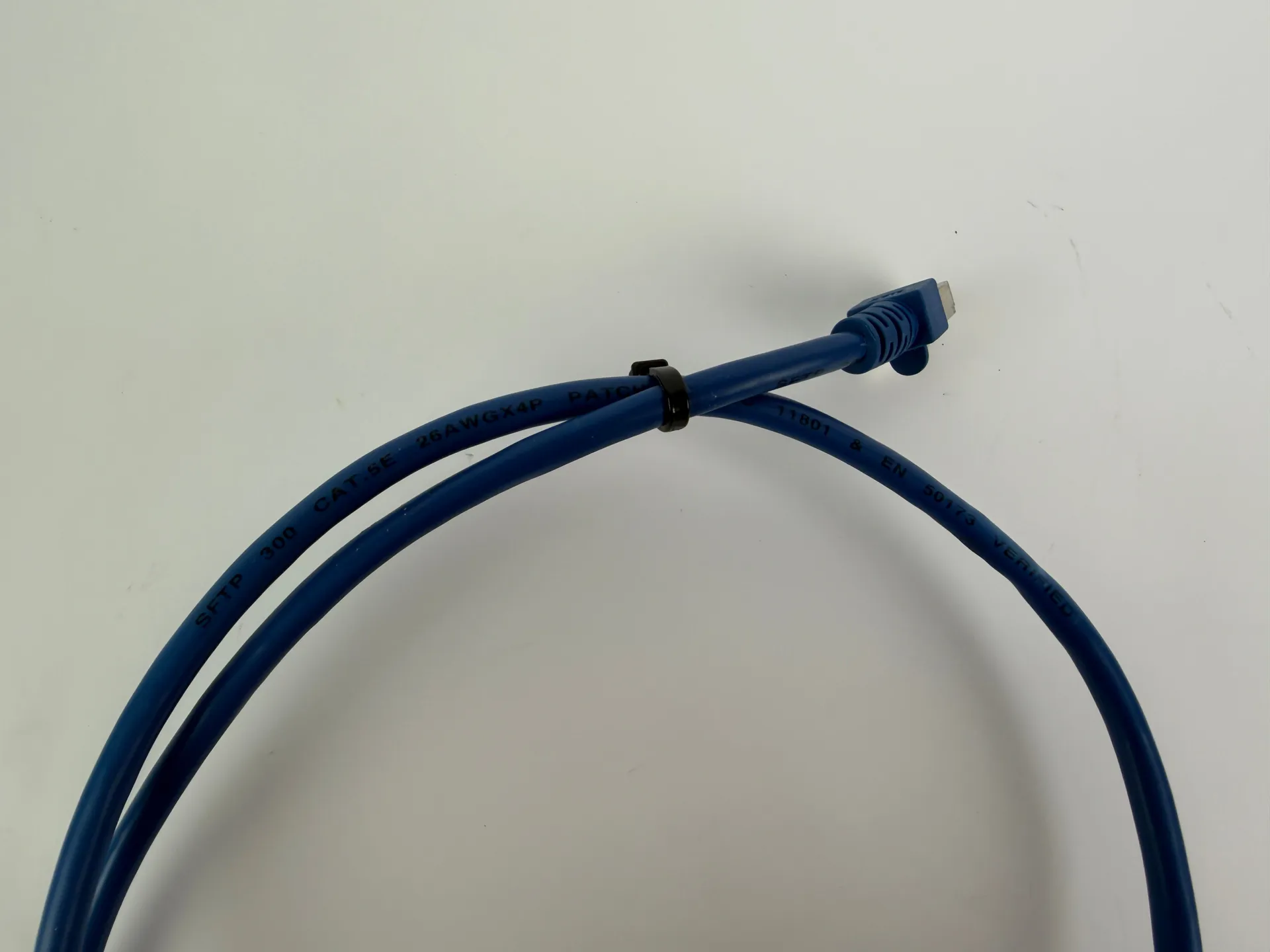 1x CAT5e SFTP Ethernet Patch Cable 1m RJ45 Shielded LAN 26AWG Blue - Thumbnail 4