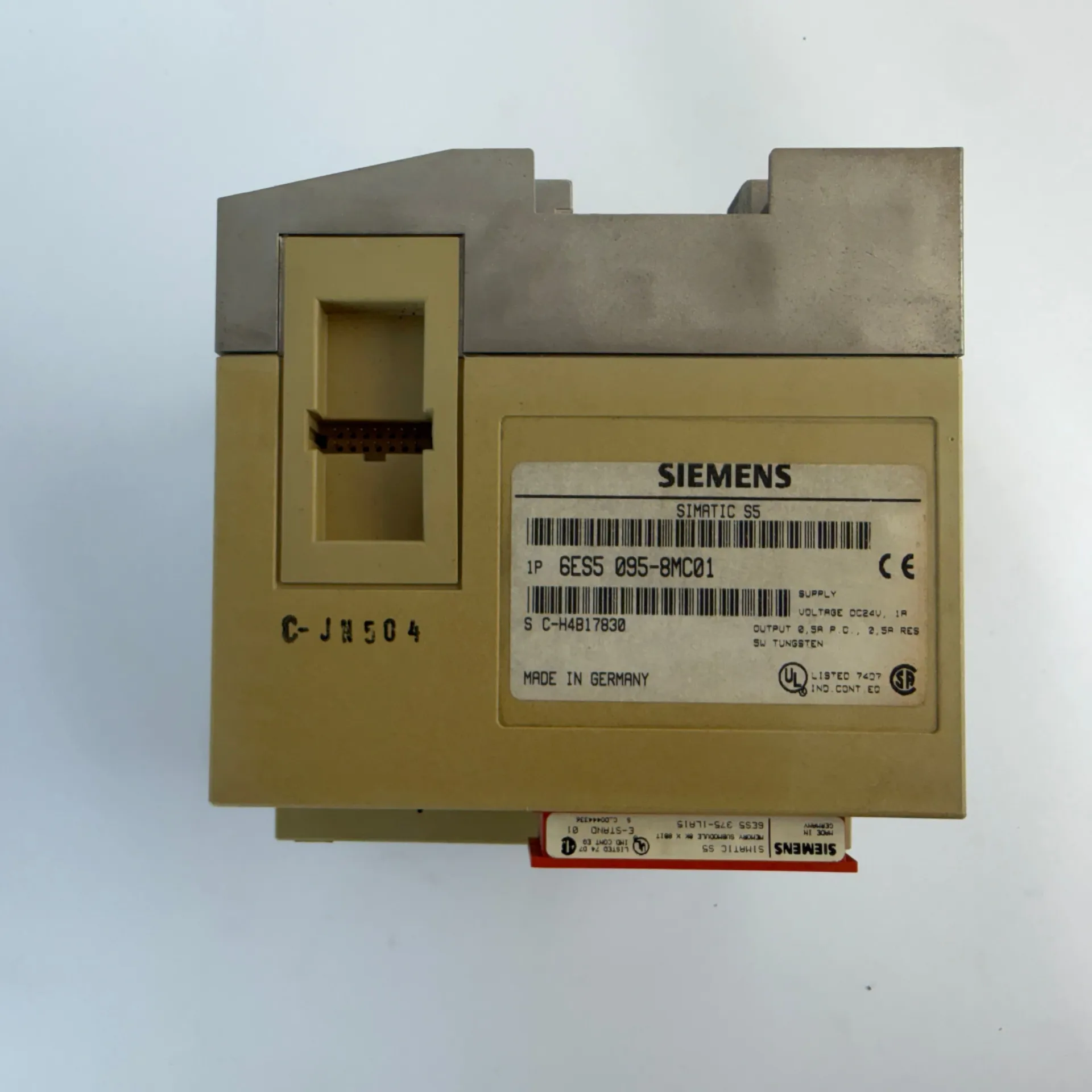 Siemens SIMATIC S5-95U 6ES5 095-8MC01 Compact PLC CPU with EPROM Module - Thumbnail 4