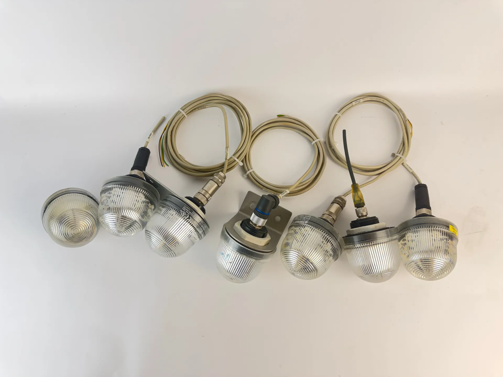 Lot of 7 WERMA 816.480.55 LED Permanent Multicolor Beacons 24VDC IP65 Type 12 - Thumbnail 9