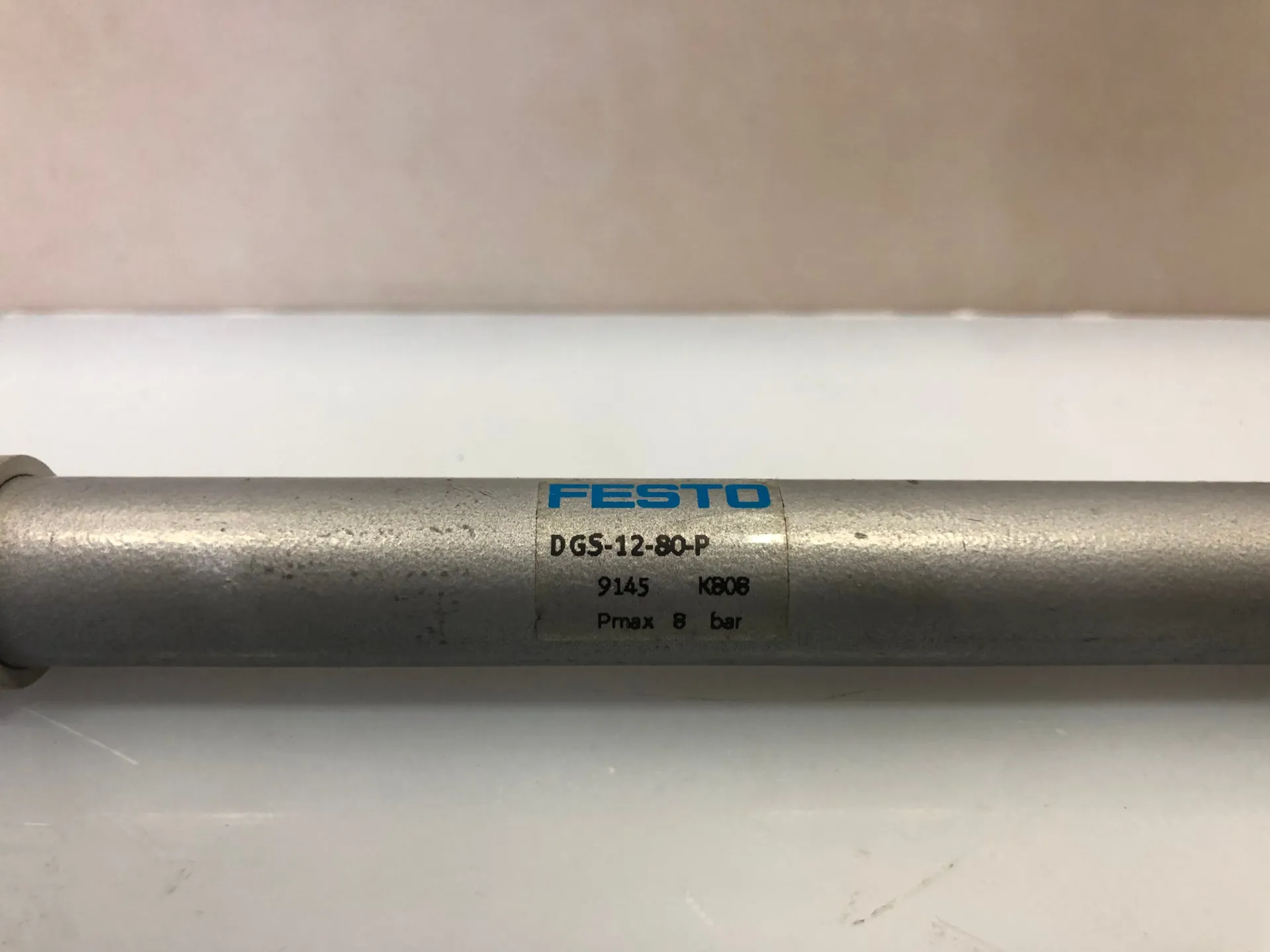 1x Festo DGS-12-80-P 9145 Pneumatic Cylinder 12mm Bore 80mm Stroke - Thumbnail 3